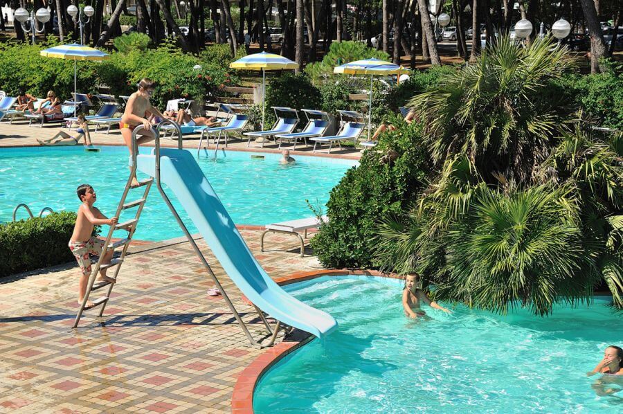 piscina Hotel Costaverde Milano Marittima